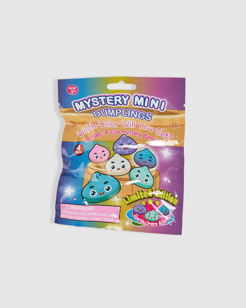 Squishy Dumpling Squishy Mystery Mini Dumplings 4pk Squishy Fidget Toy for Unisex