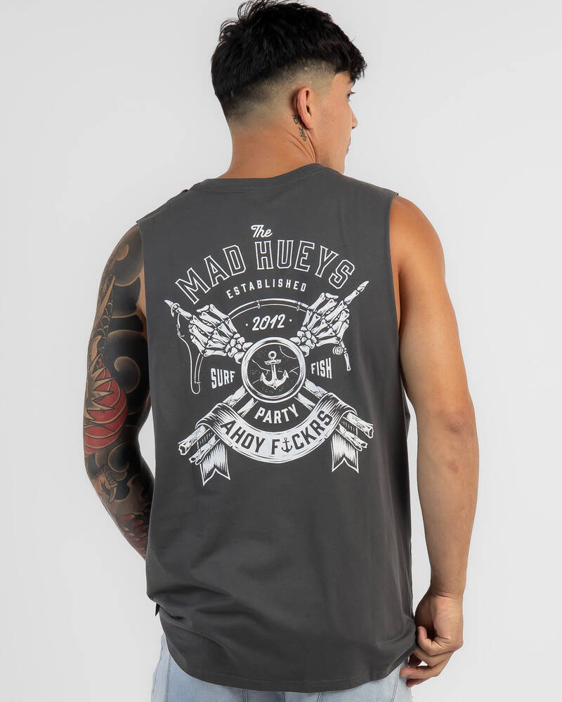 The Mad Hueys Get Bent Muscle Tank for Mens