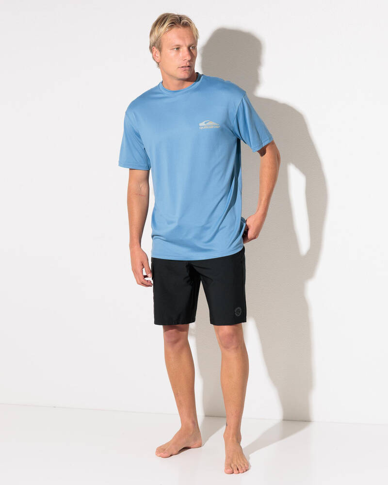 Quiksilver Carbon Short Sleeve Surf T-Shirt for Mens