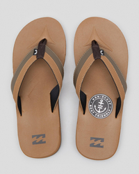 Billabong Mens' All Day Impact Thongs for Mens image number null