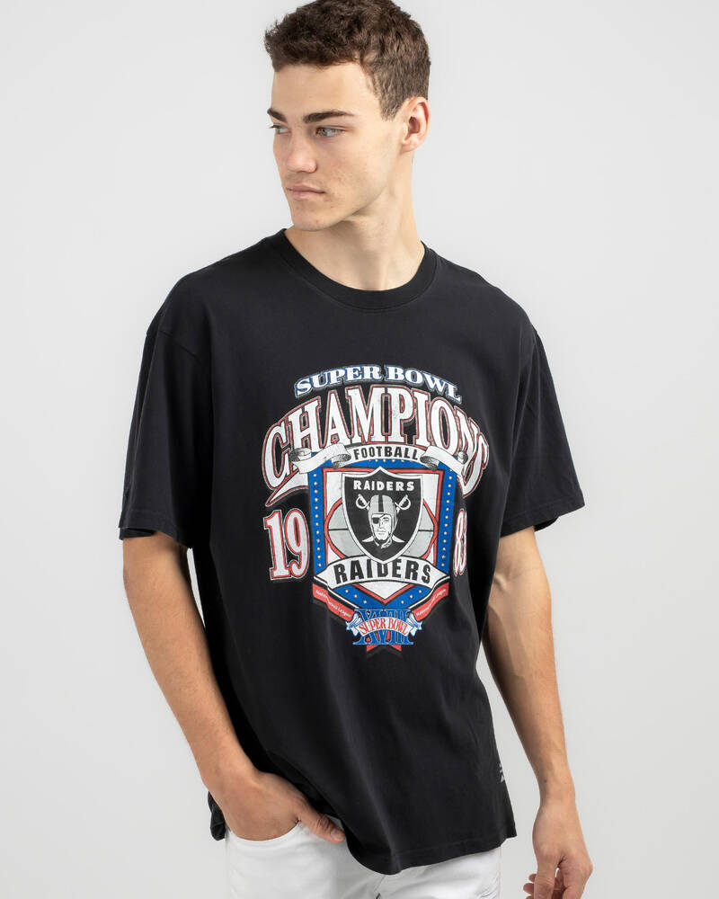 Majestic Las Vegas Raiders Champs Star Frame T-Shirt for Mens