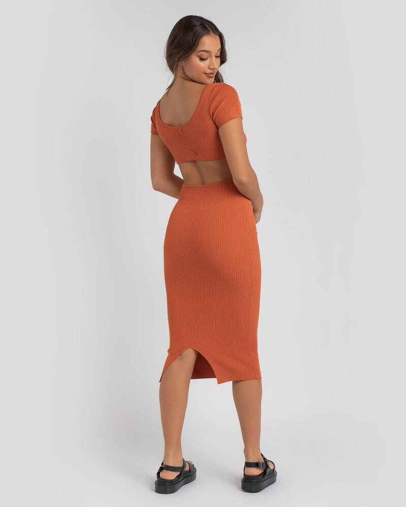 Into Fashions I'm Cute Midi Dress for Womens