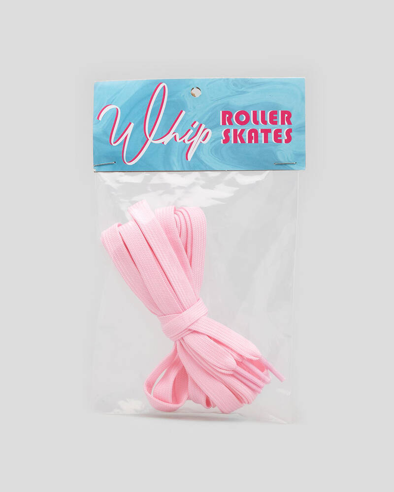 Whip Roller Skates Roller Skate Laces In Pastel Pink FREE* Shipping