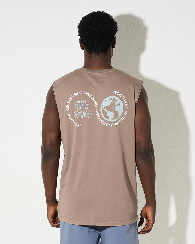 Silent Theory Registered Muscle Tank for Mens