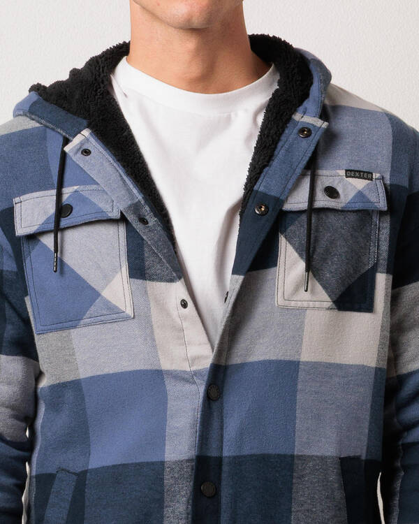 Dexter Talon Long Sleeve Flannel Shirt for Mens