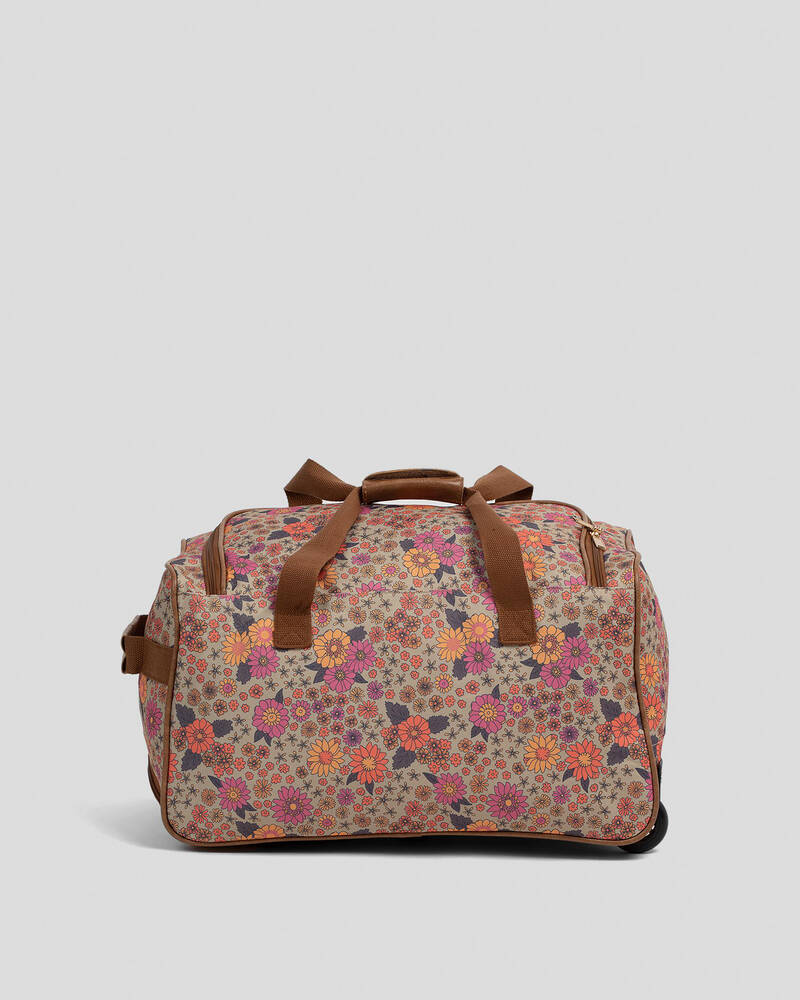 Mooloola Dharma Small Wheeled Travel Bag for Womens