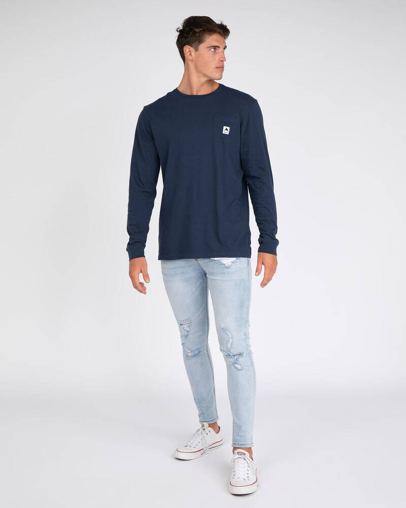 Burton Colfax Long Sleeve T-Shirt for Mens