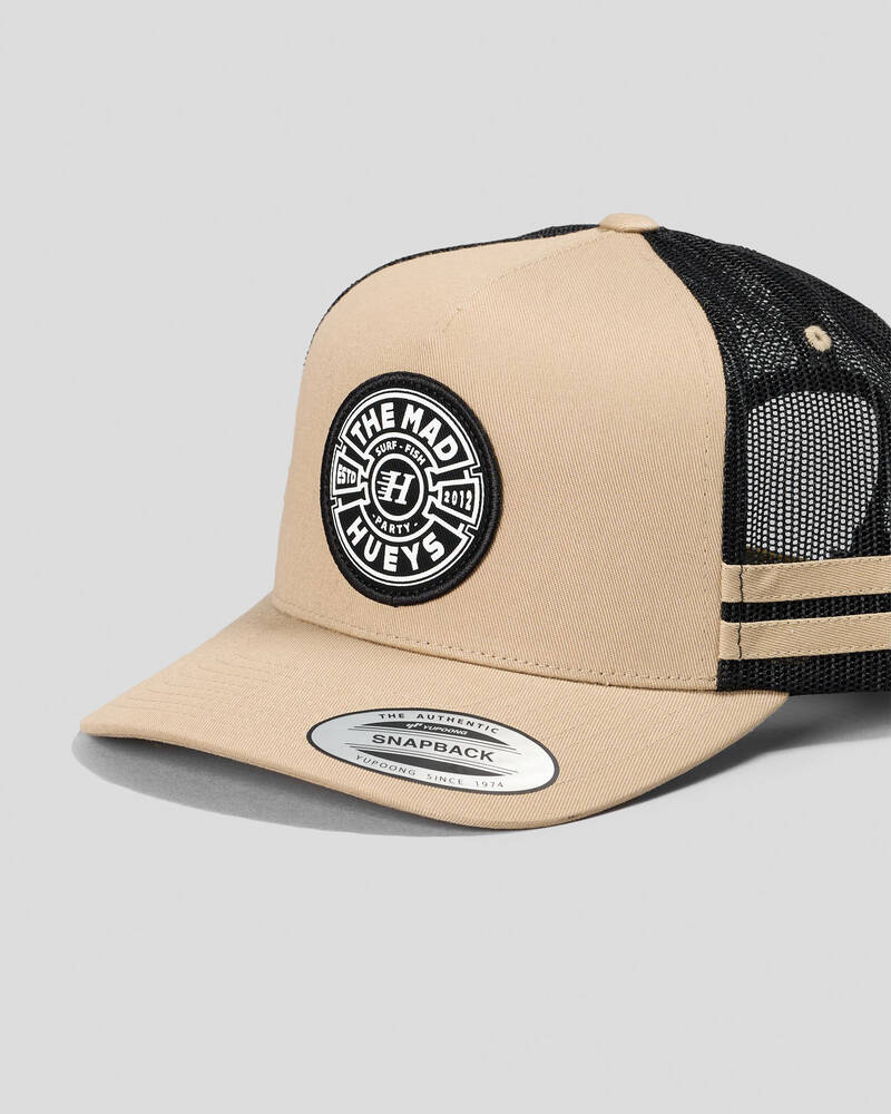 The Mad Hueys Mad Series Twill Trucker Cap for Mens