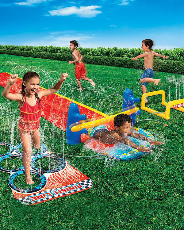 Go Play! Aqua Blast Obstacle Course for Unisex