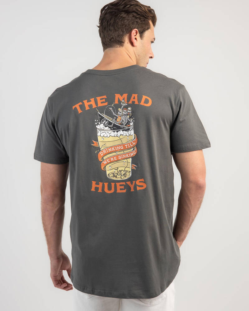 The Mad Hueys Drinking and Sinking T-Shirt for Mens