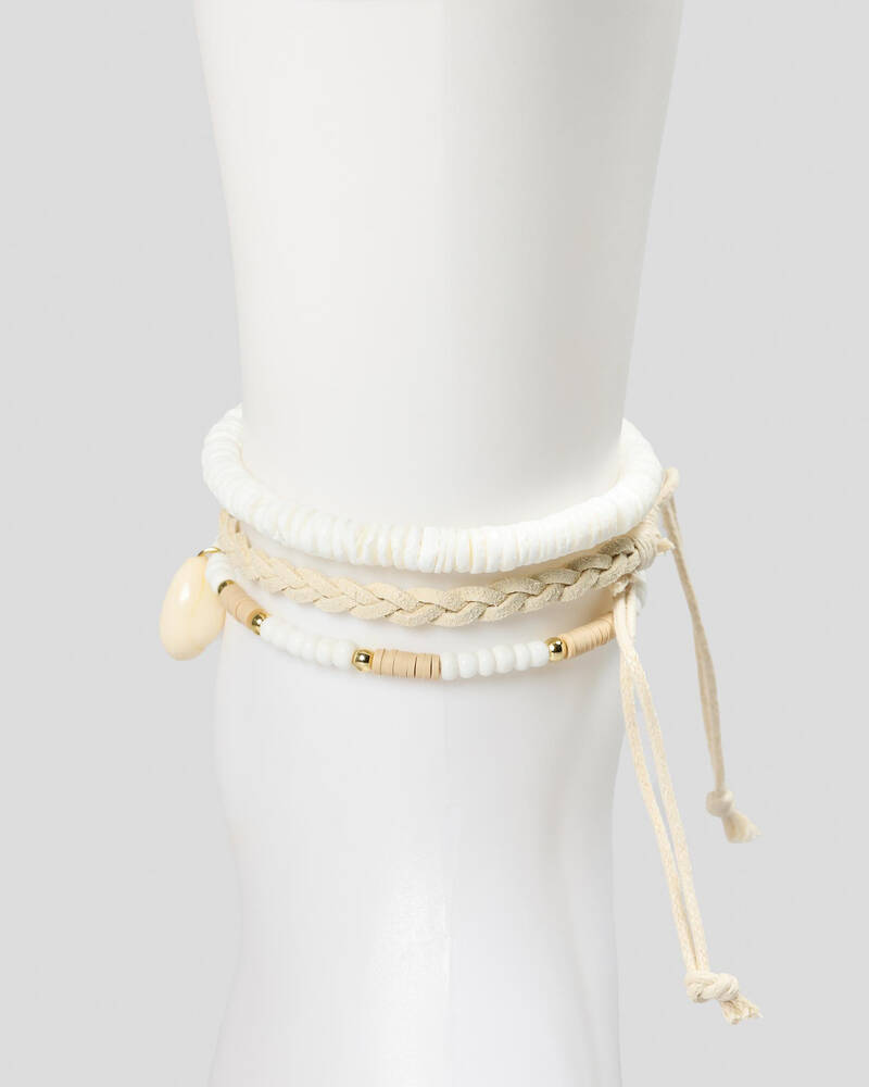 Karyn In LA Peachy Anklet Pack for Womens