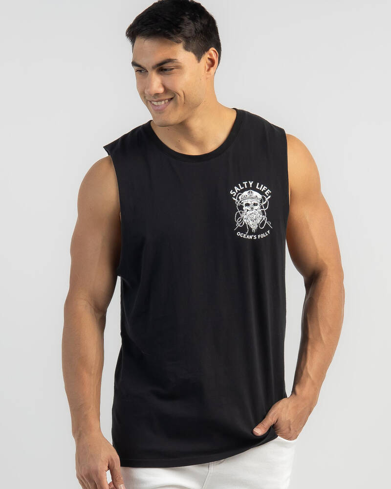 Salty Life Raider Muscle Tank for Mens