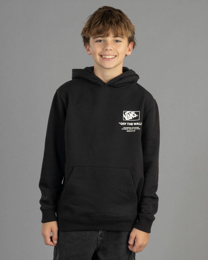 Vans Boys' Stacked Hi Pullover Hoodie for Mens