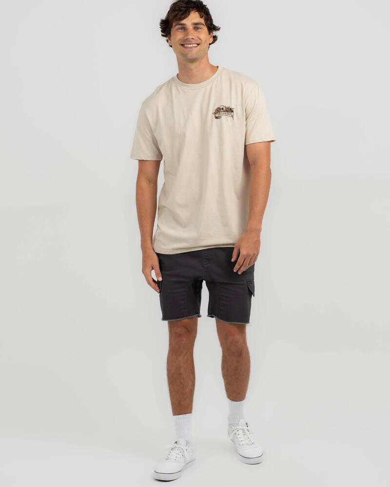 The Mad Hueys Compass Captain T-Shirt for Mens