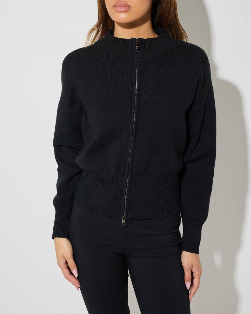 Luvalot Dottie Zip Knit Jumper for Womens