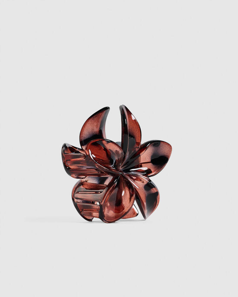Karyn In LA Frangipani Hair Claw Clip for Womens