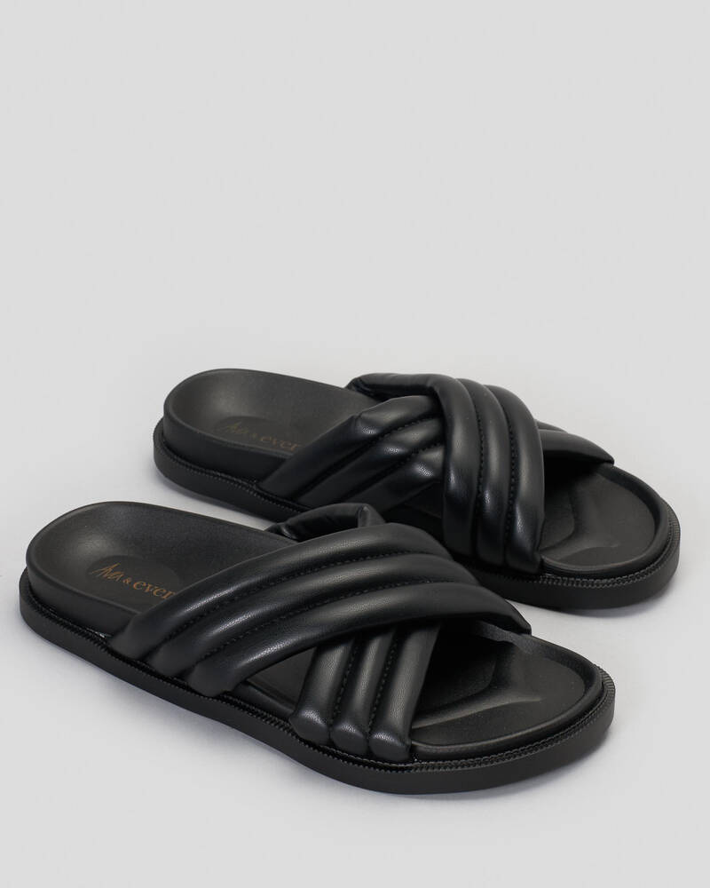 Ava And Ever Santorini Slide Sandals for Womens