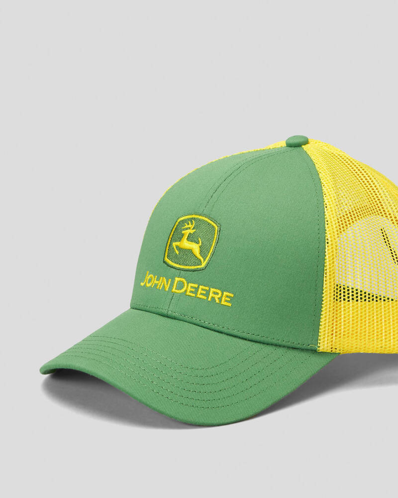 John Deere Logo Mesh Back Cap for Mens