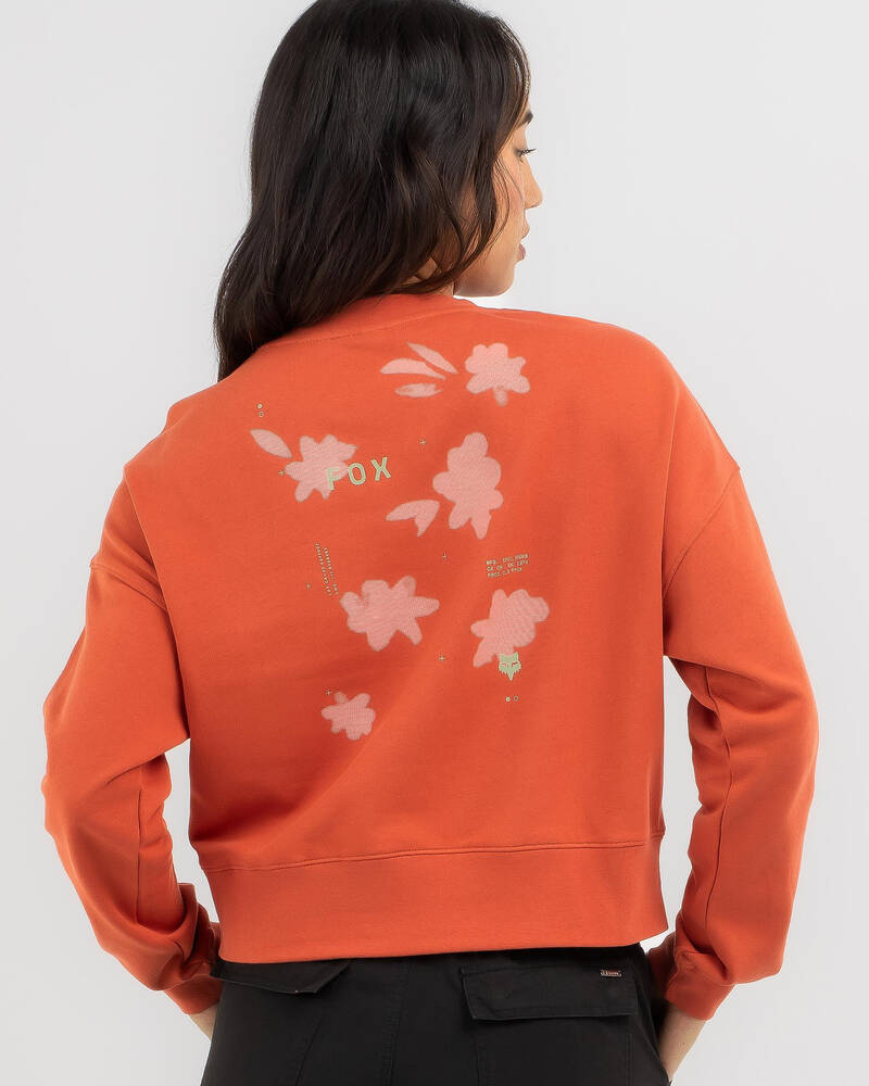 Fox Byrd Fleece Crew Jumper for Womens