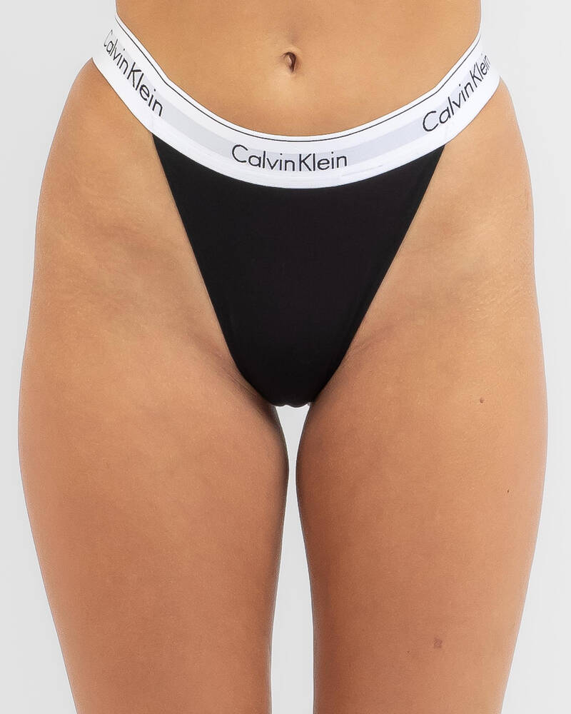 Calvin Klein Modern Cotton String Thong for Womens