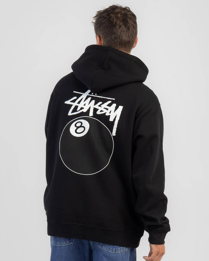 Stussy Solid 8 Ball Zip Hoodie for Mens
