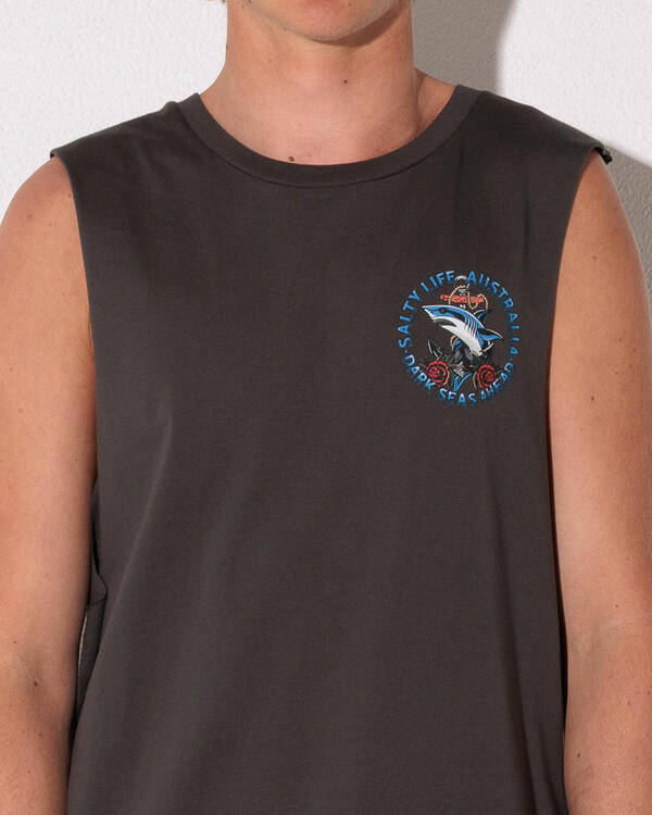 Salty Life Anchor's Grip Muscle for Mens
