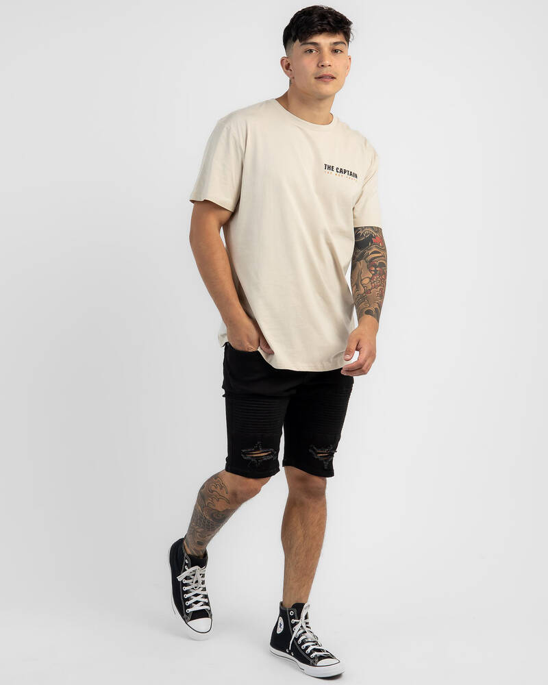 The Mad Hueys Sea Captain T-Shirt for Mens