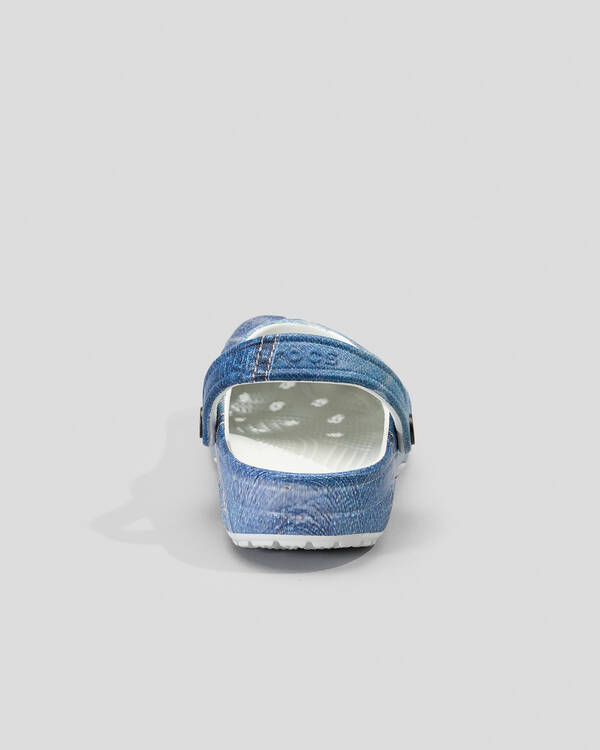 Crocs Classic Denim Clogs for Unisex