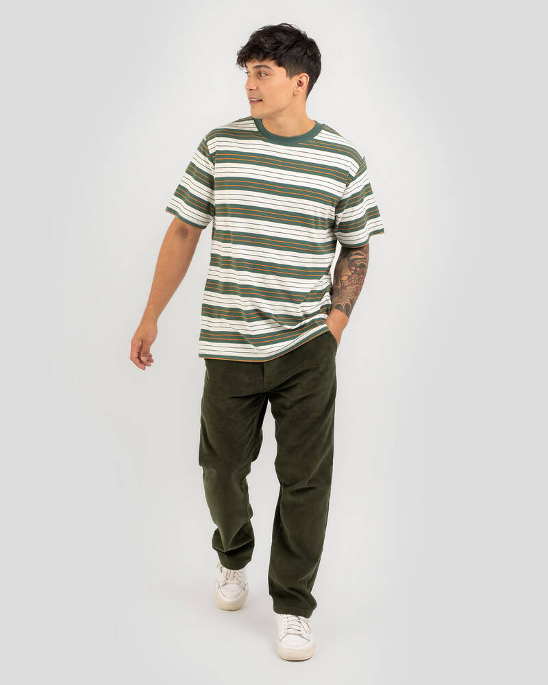 Rhythm Vintage Stripe T-Shirt for Mens