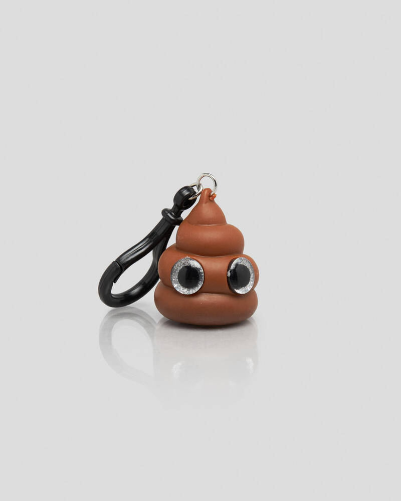 Get It Now Eye Popping Poo Keyring for Unisex