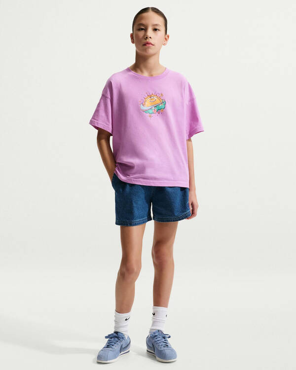 Nike Girls' Airbrush T-Shirt for Womens