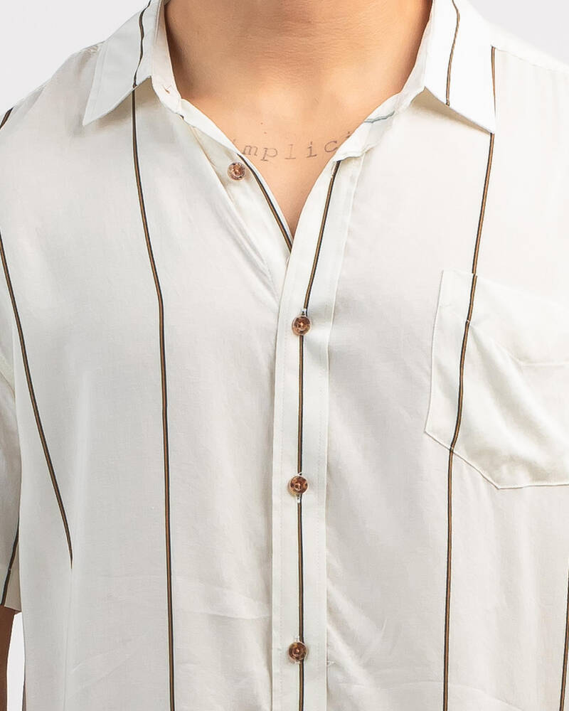 Lucid Banded Short Sleeve Shirt for Mens