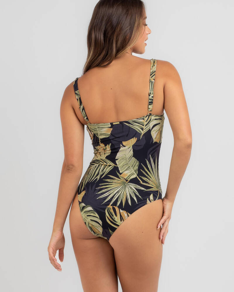 Billabong Tropicana Kali Gathered One Piece Swimsuit for Womens