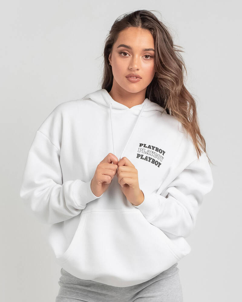 Playboy Stack Hoodie for Womens
