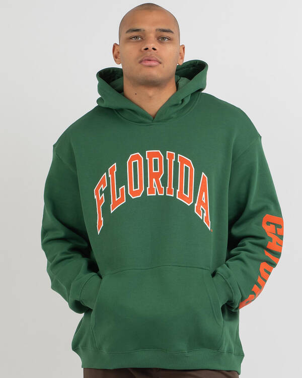 Florida Arched Puff Print Hoodie