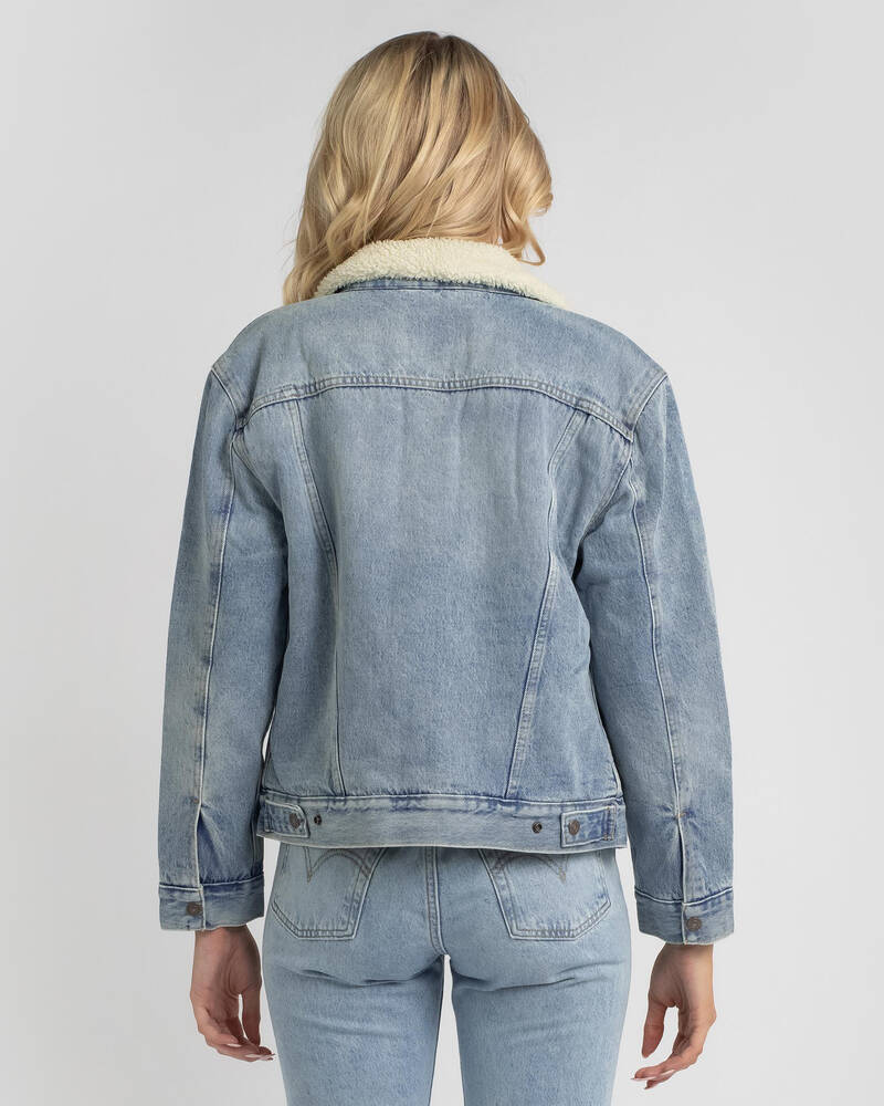 Levi's Ex BF Trucker Jacket for Womens image number null