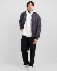 Stussy Dyed Nylon Bomber Jacket for Mens image number null