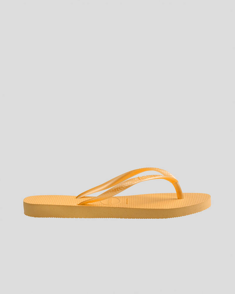 Havaianas Slim Metallic Thongs for Womens