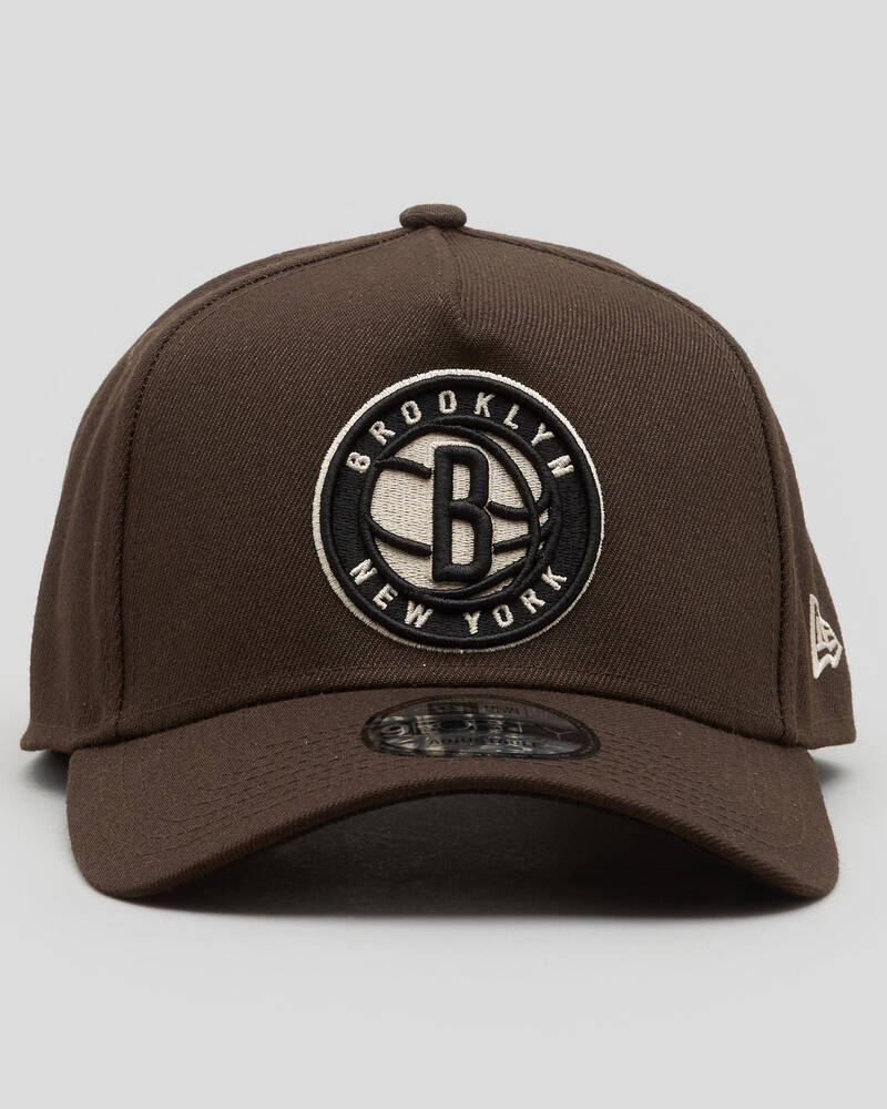 New Era Brooklyn Nets 9Forty A-Frame Snapback Cap for Mens