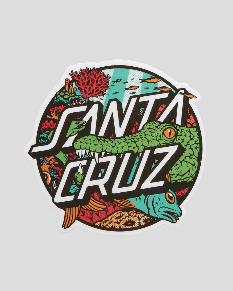 Santa Cruz Winkowski Aquatic Dot Sticker for Mens