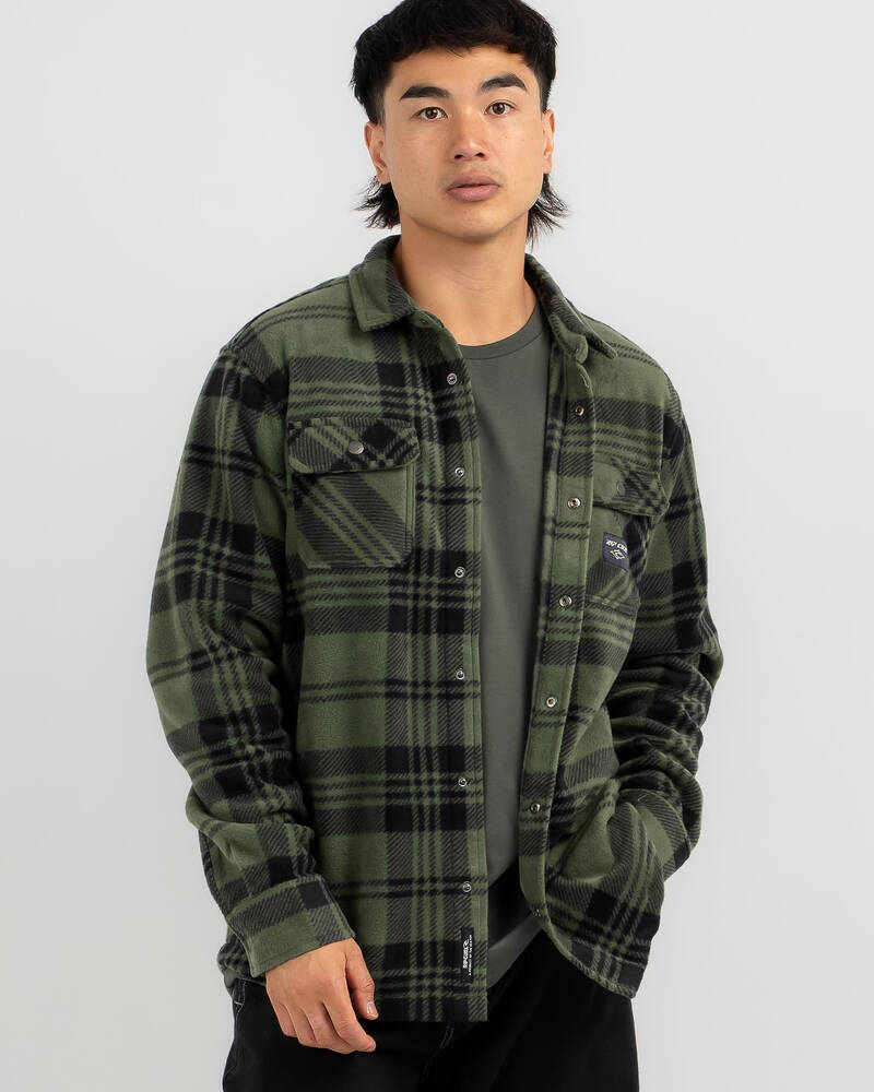 Rip Curl Party Pack Polar Fleece Flannel for Mens