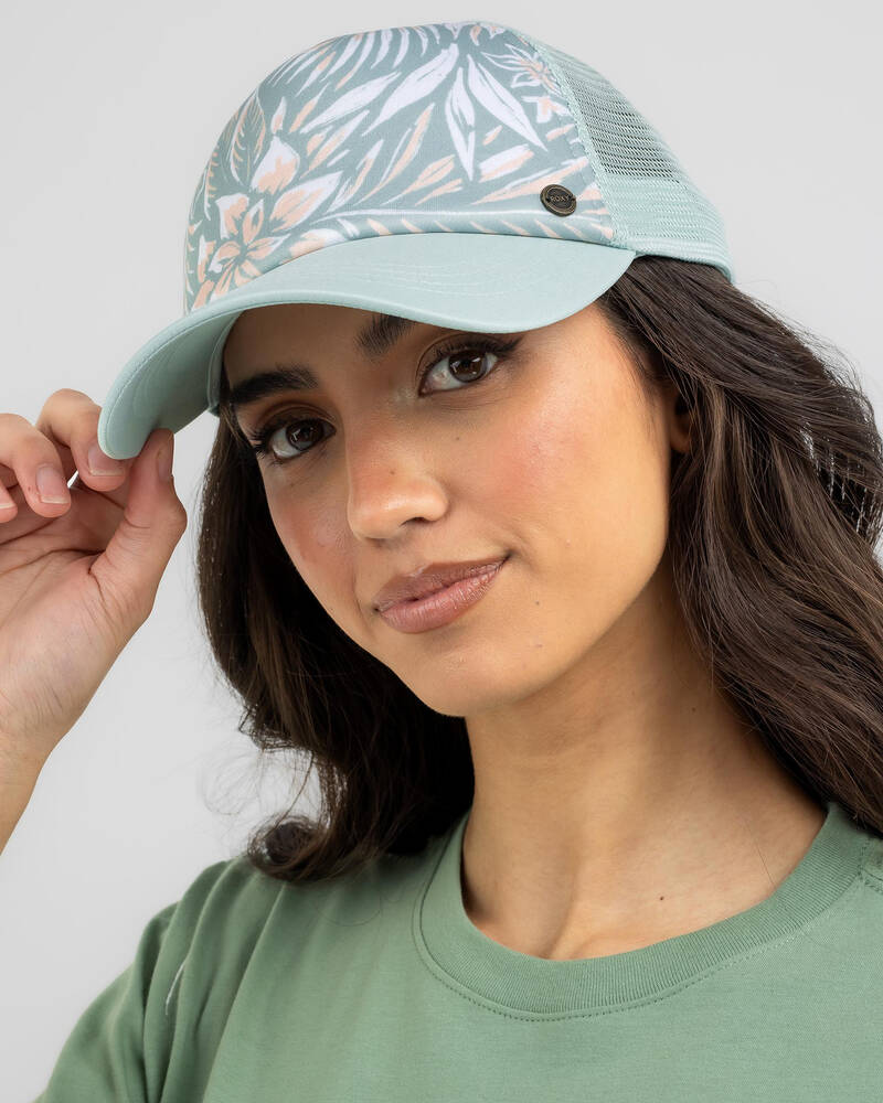 Roxy Beautiful Morning Trucker Cap for Womens