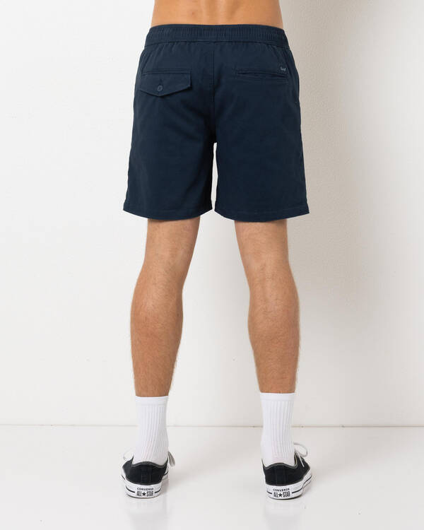 Lucid Toggle Elastic Waist Shorts for Mens
