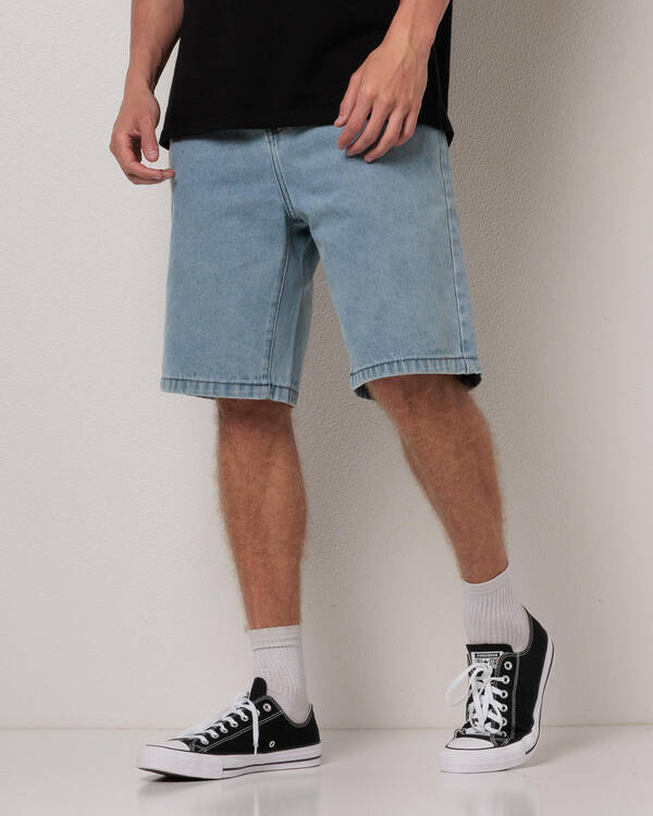 Embroidered 5 Pocket Shorts