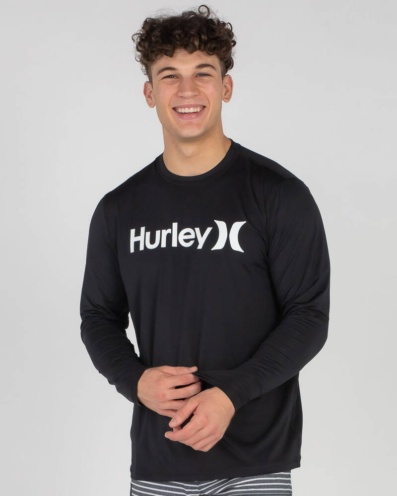 Hurley One And Only Long Sleeve Rashie for Mens