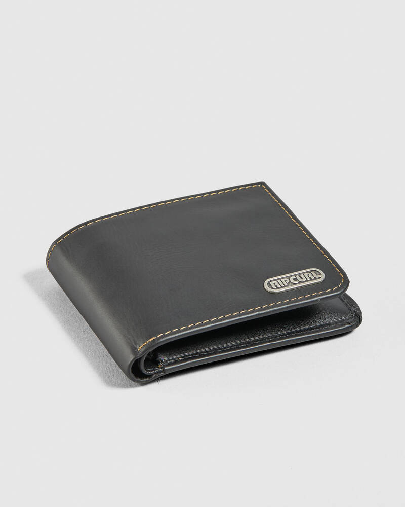 Rip Curl Surf Revival RFID 2 In 1 Leather Wallet for Mens