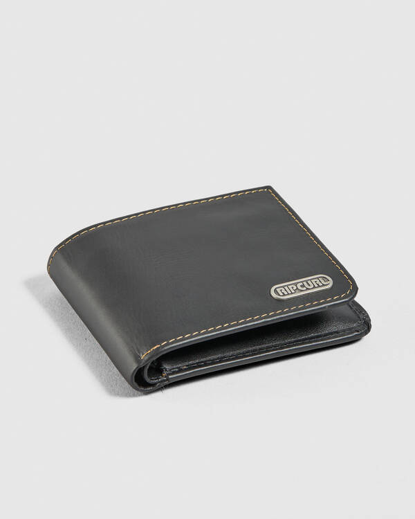 Rip Curl Surf Revival RFID 2 In 1 Leather Wallet for Mens