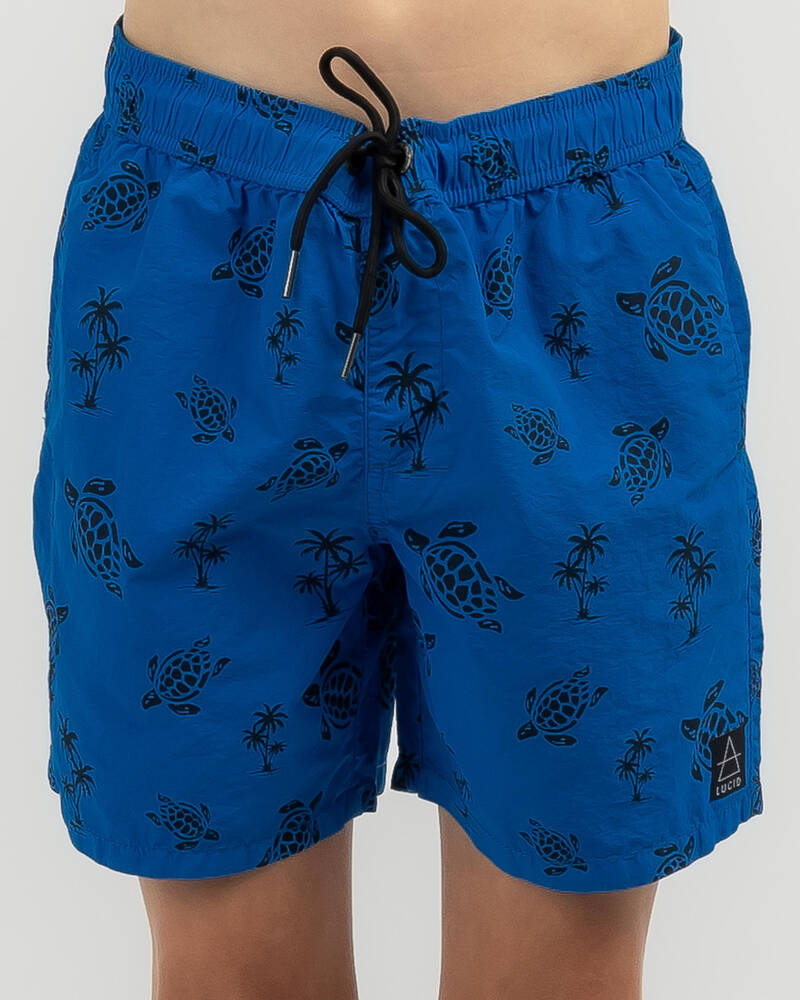 Lucid Boys' Reef Elastic Waist Shorts for Mens