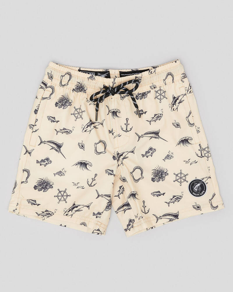 Salty Life Toddlers' Depths Mully Shorts for Mens