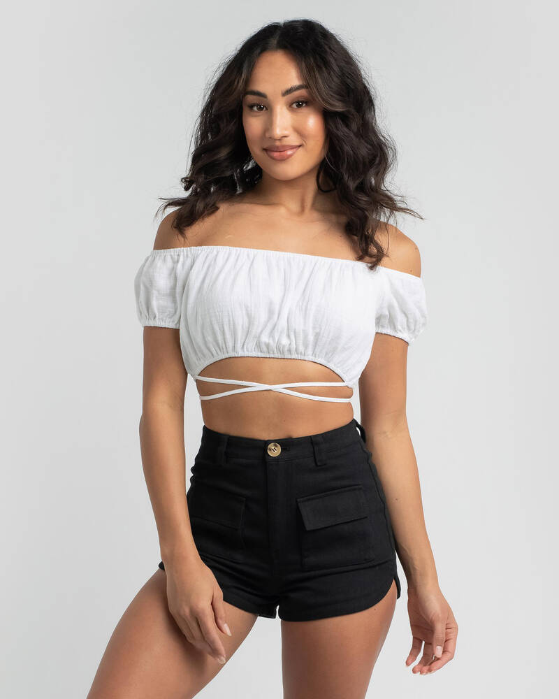 Mooloola Florence Tie Top for Womens